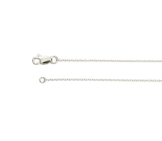 White Gold Chain Adjustable
