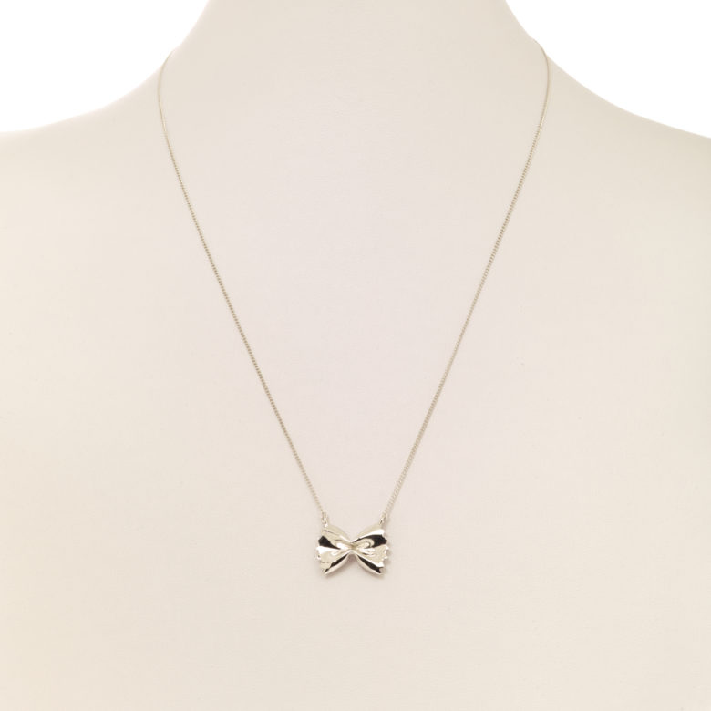 1950s vintage bow necklace - Gem