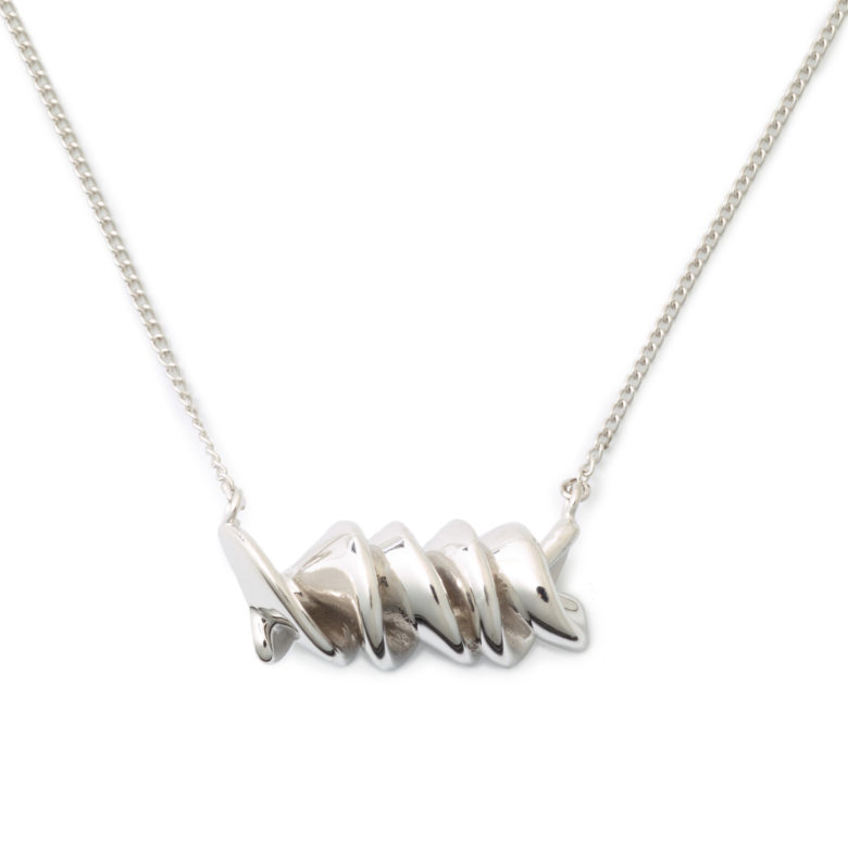 Rotini Necklace, Sterling Silver