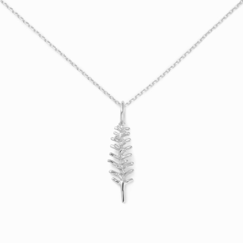 Rosemary Necklace, Sterling Silver