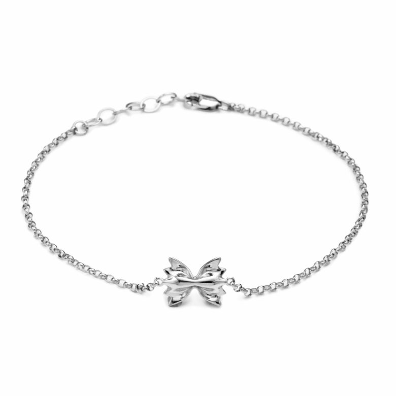 Farfalle Bracelet, Mini Size, Sterling Silver