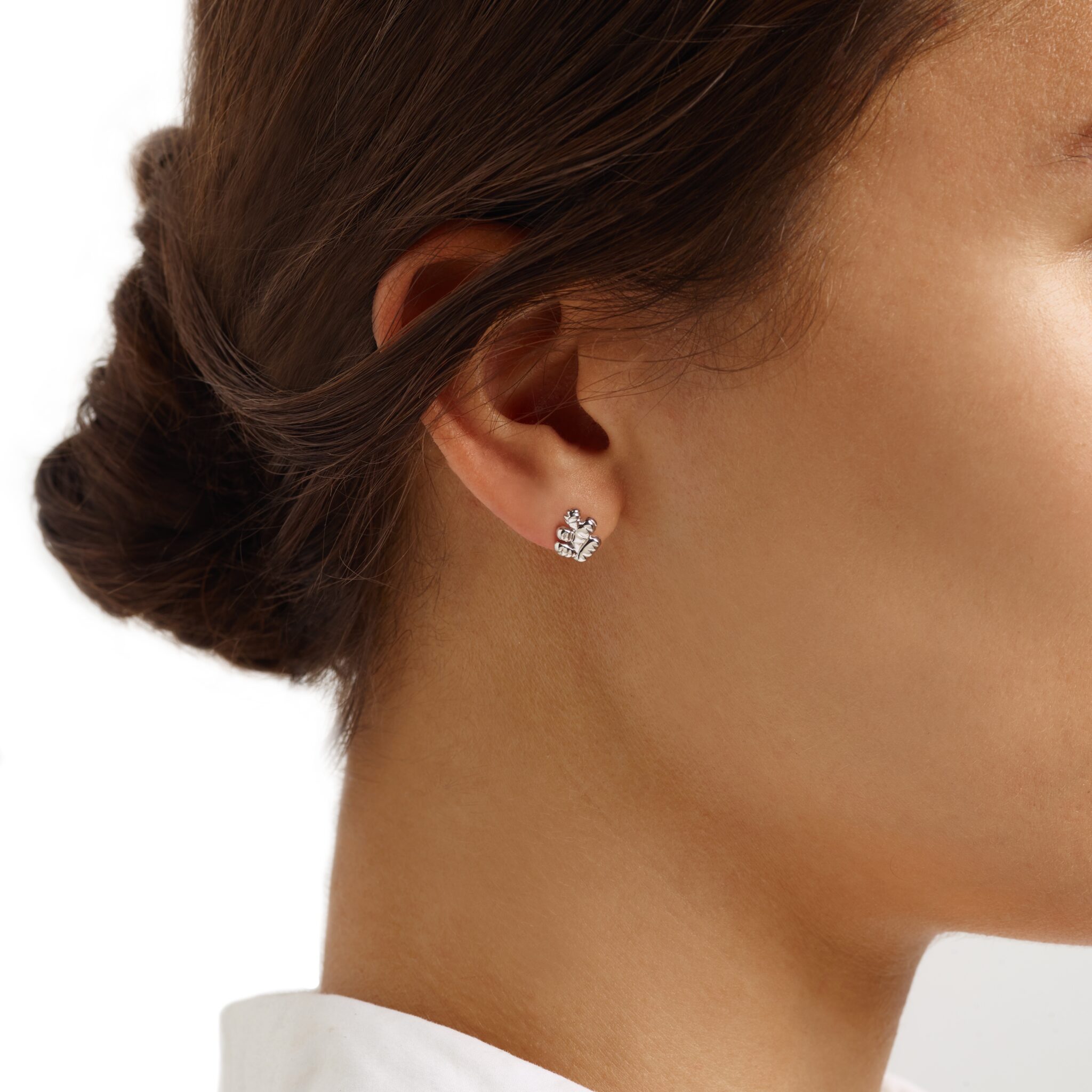 Ginger Earrings, Sterling Silver Delicacies