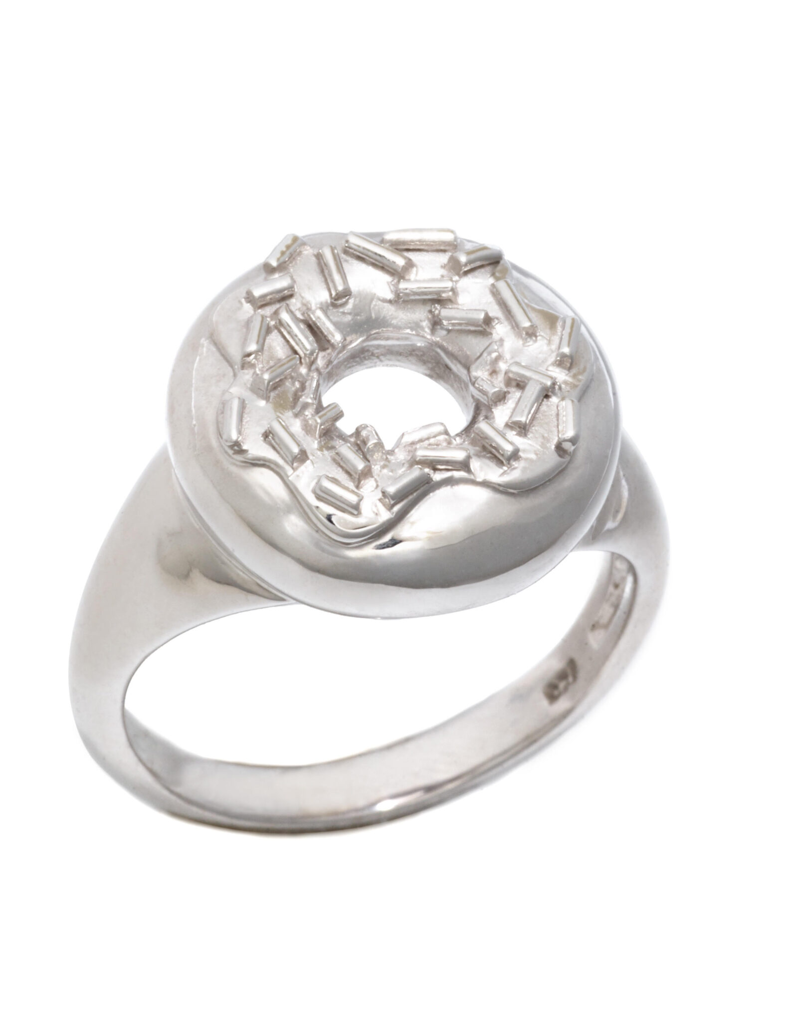 ALIITA リング DONUT ICE GLAZED SPRINKLES WHITE RING DONUT ICE GLAZED SPRINKLES WHITE RING – ALIITA-US