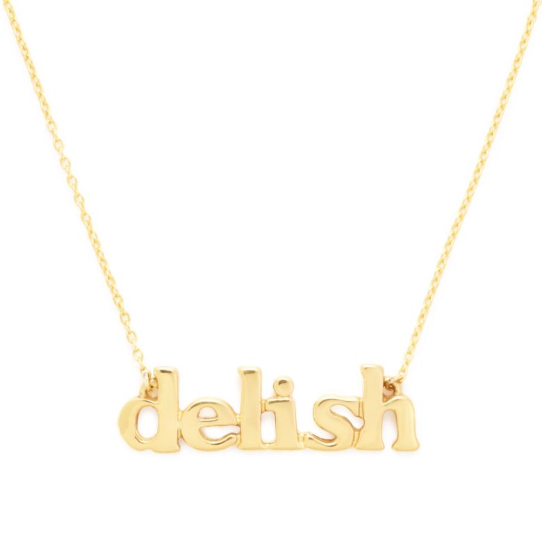 Delish Necklace, Yellow Gold Plated