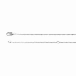 18-20" Adjustable Sterling Silver Rolo Chain