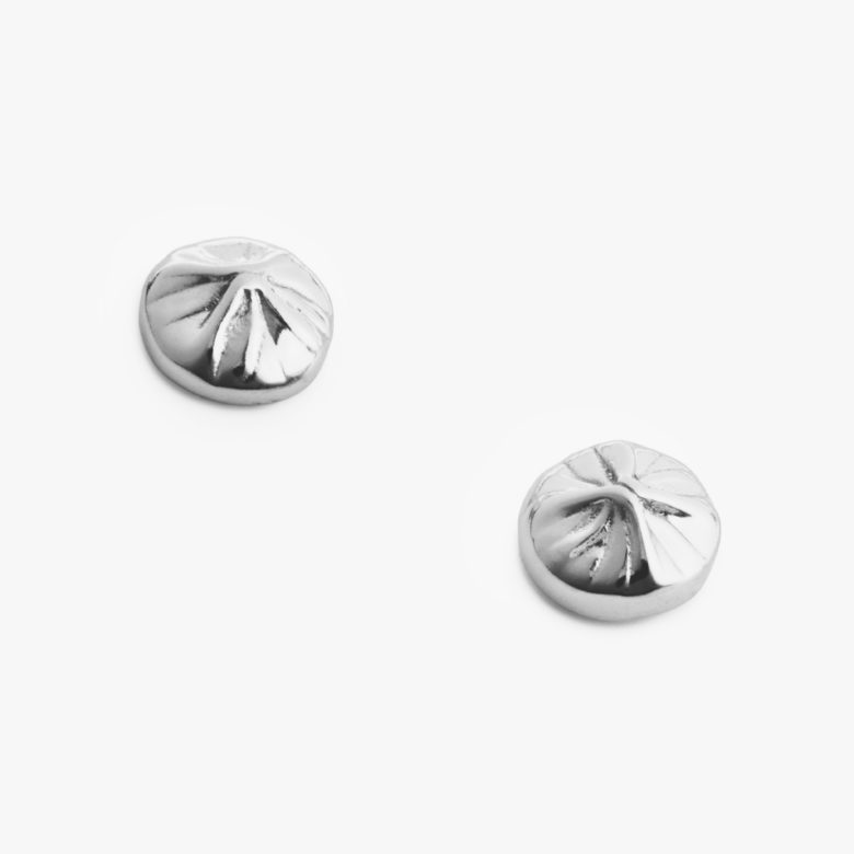 【Miansai】Aten Stud Earrings,Sterling Silver Pop Tab Stud Earring, Sterling Silver | Men's Earrings | Miansai