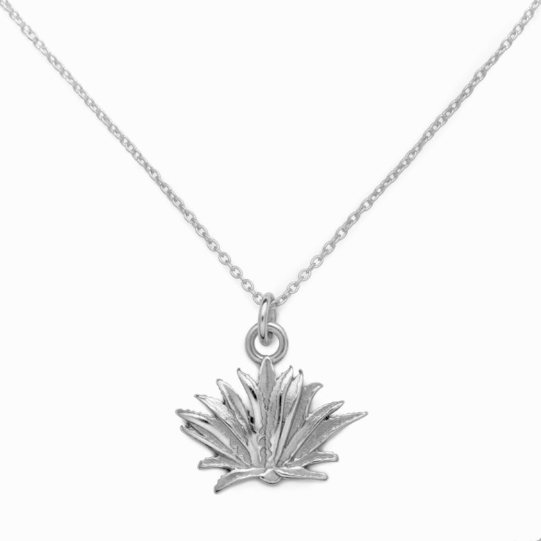 Agave Necklace, Sterling Silver