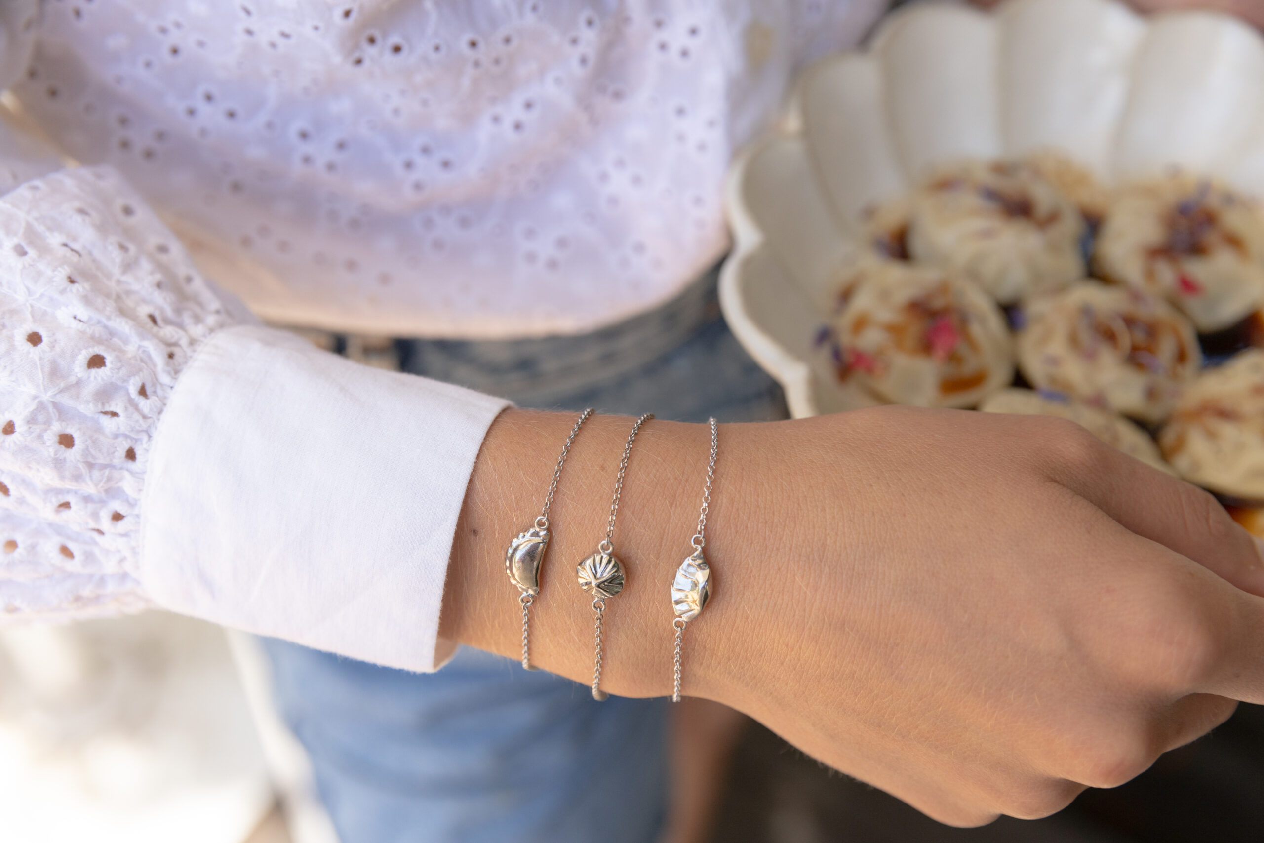 Momo Bracelet, Sterling Silver - Delicacies