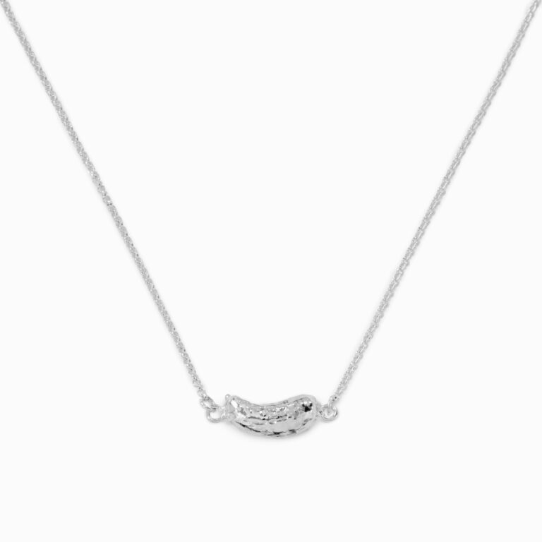 Pickle Necklace, Sterling Silver - Delicacies