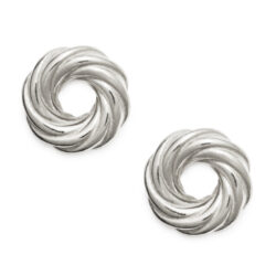 Daily Provisions' Cruller Earrings, Sterling Silver