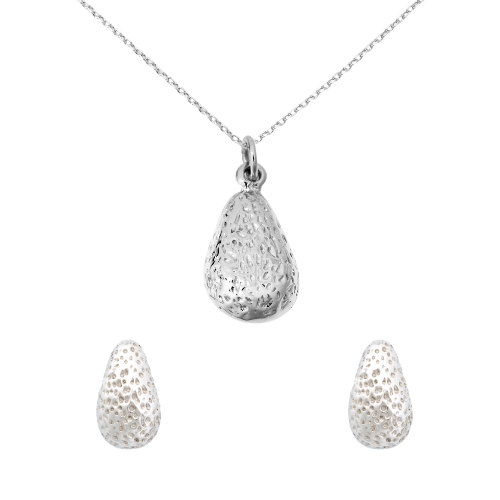 Avocado Necklace & Earrings Bundle