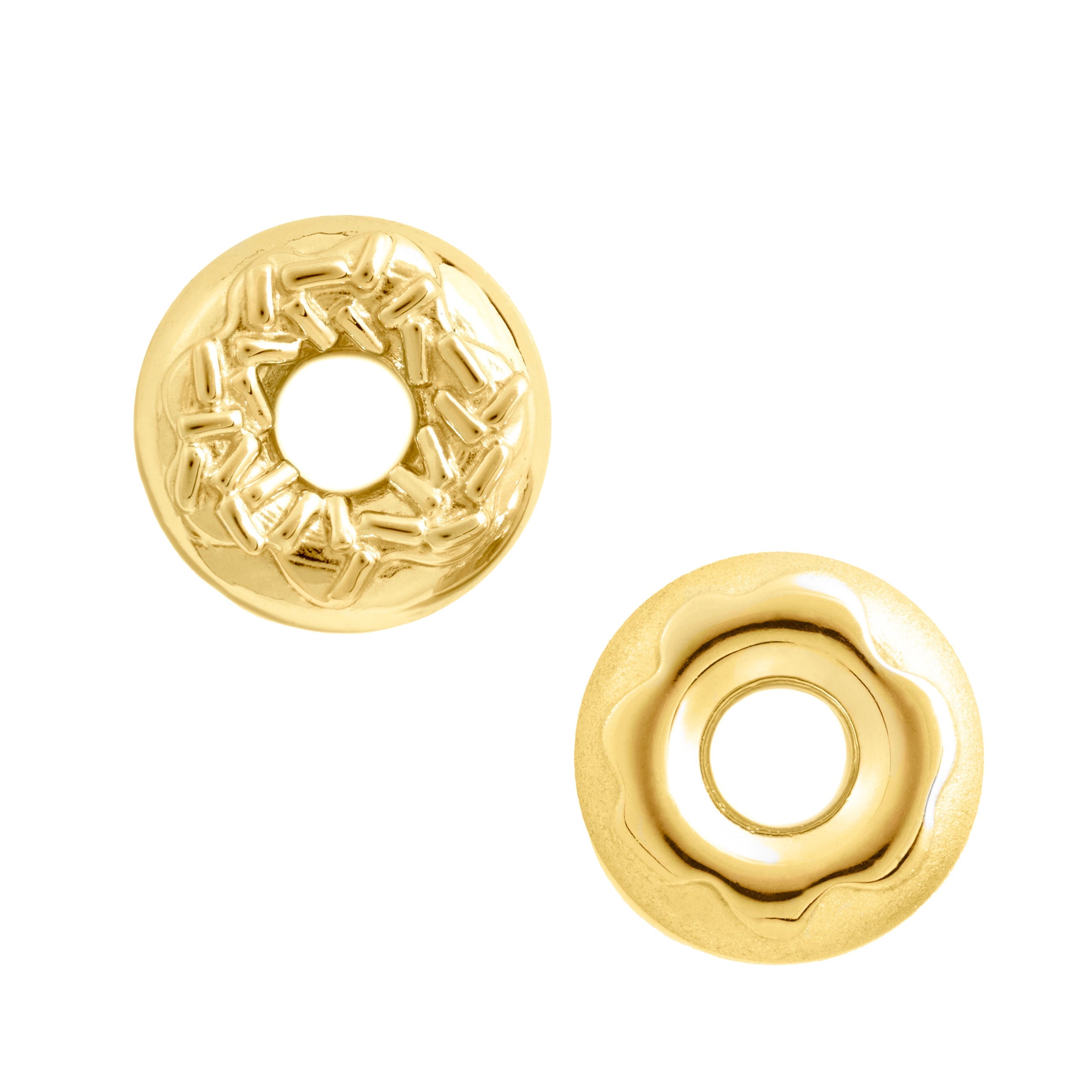 Sprinkle and Glaze Doughnut Earring Set