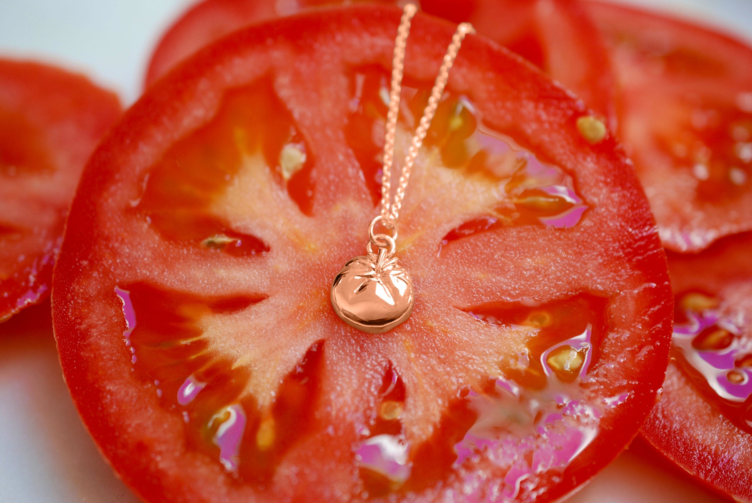 Tomato Necklace