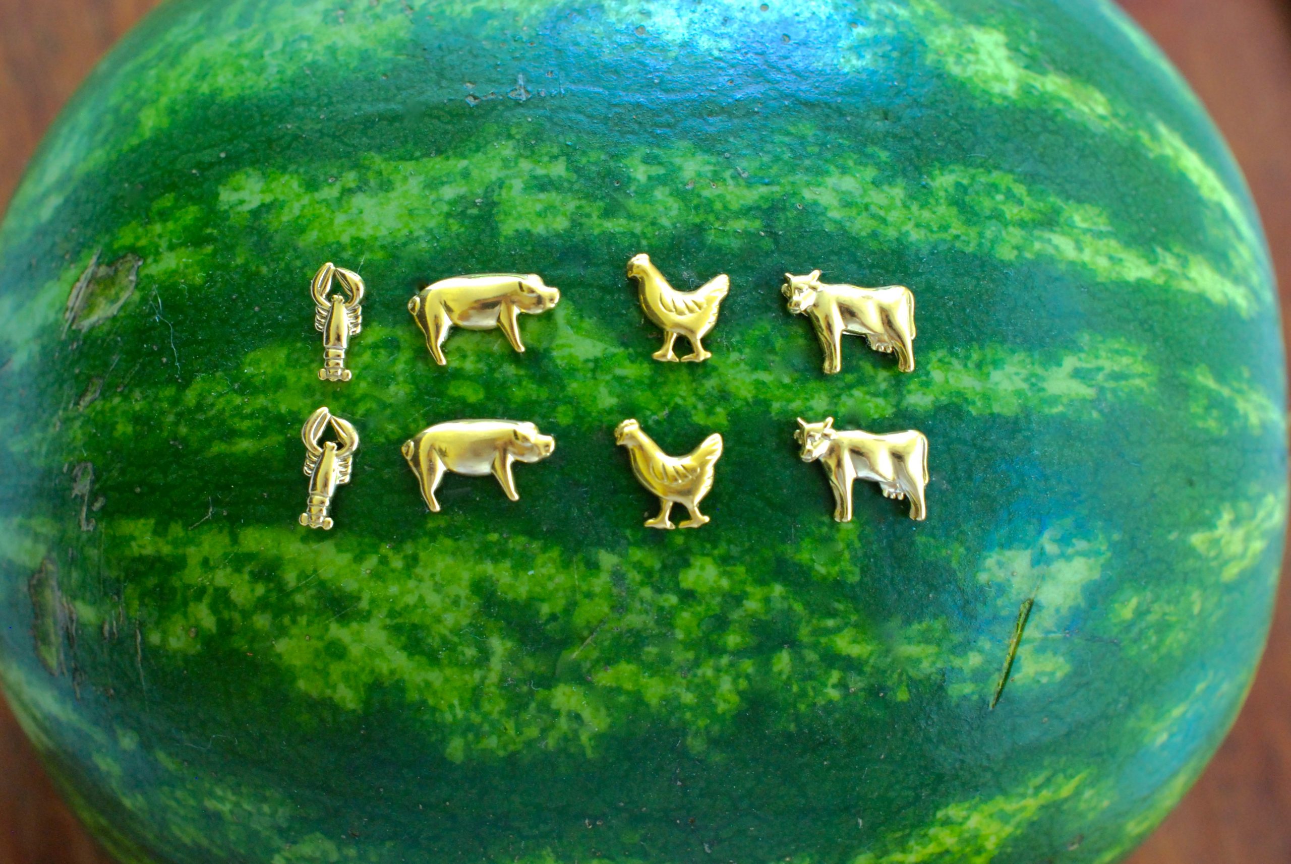 Chicken Earrings