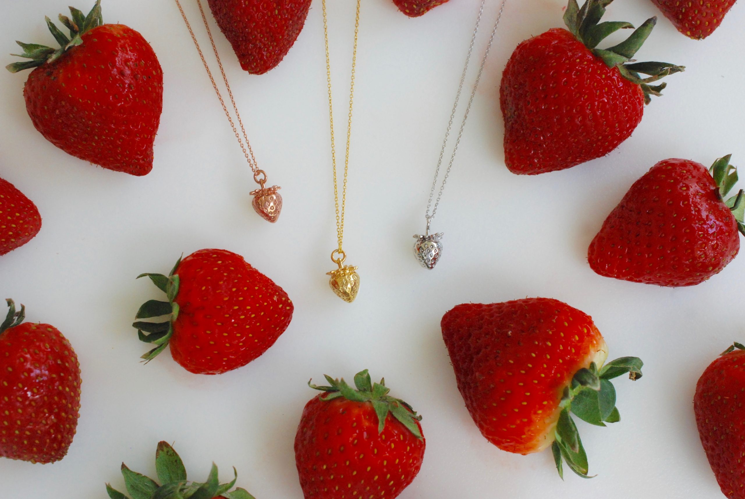 Strawberry Necklace