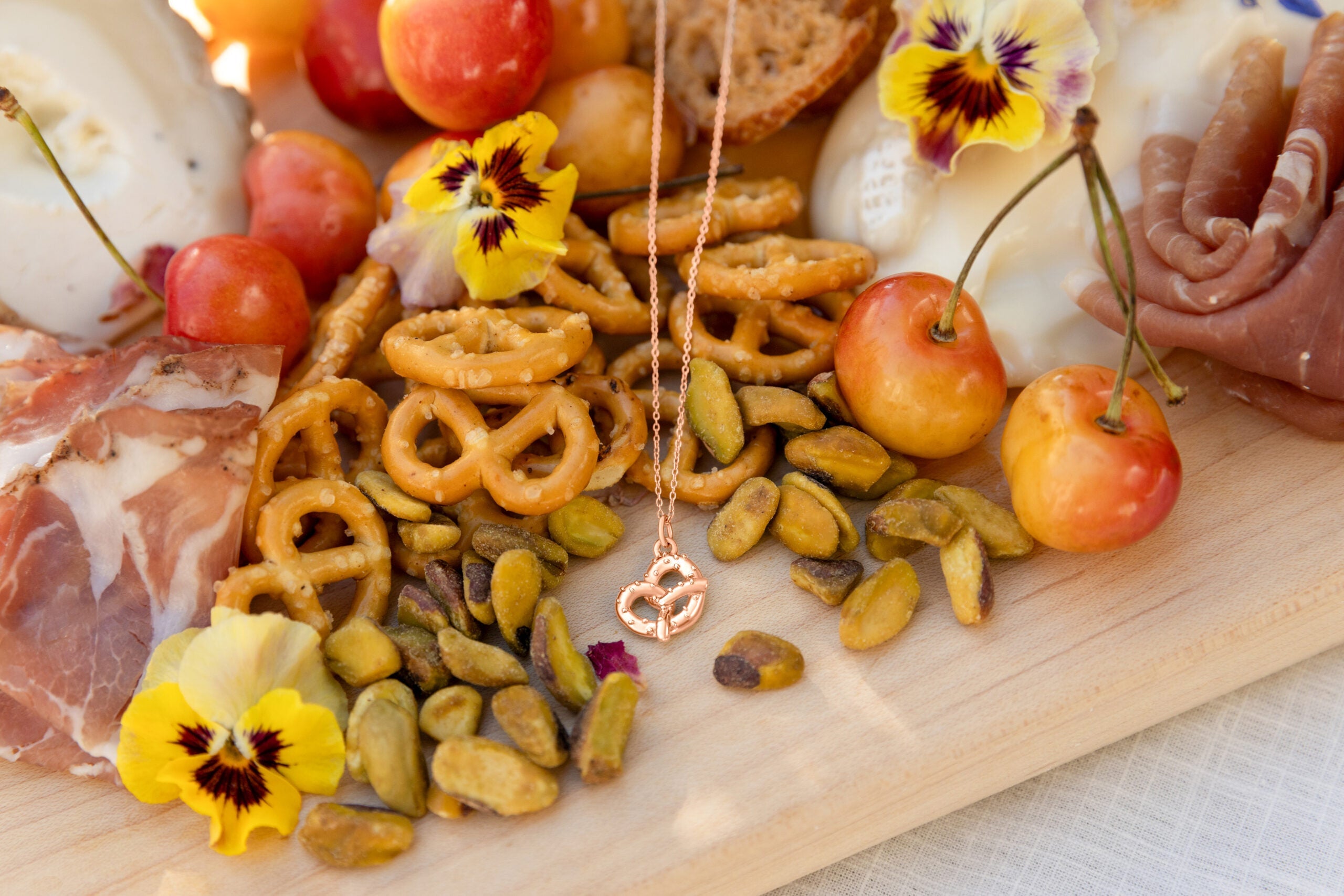 Pretzel Necklace