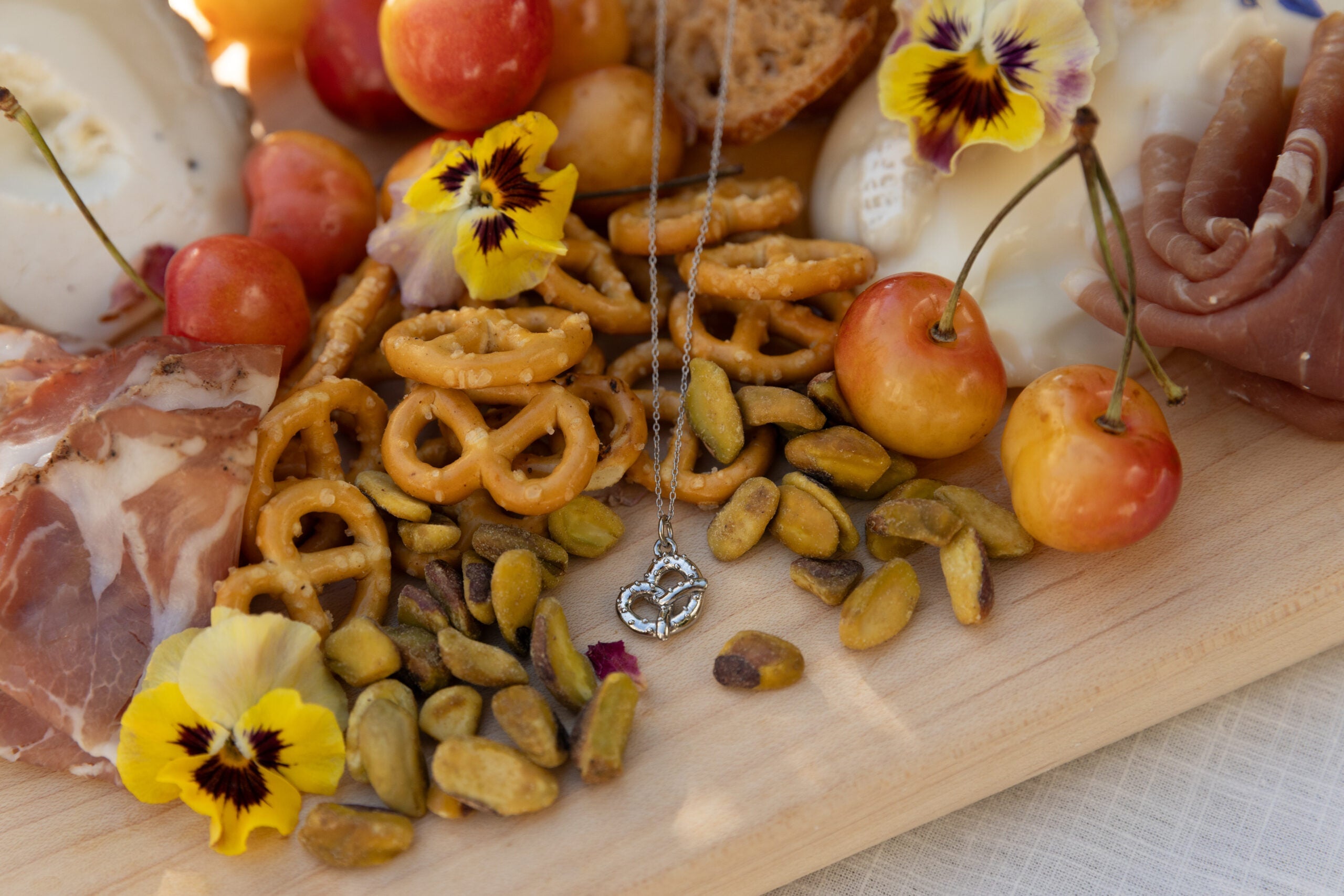 Pretzel Necklace