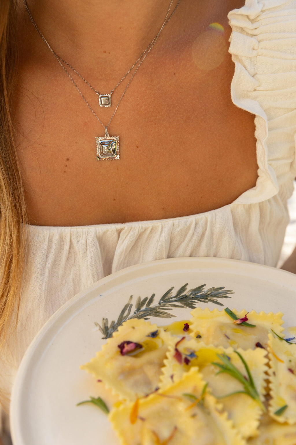 Mini Ravioli Necklace