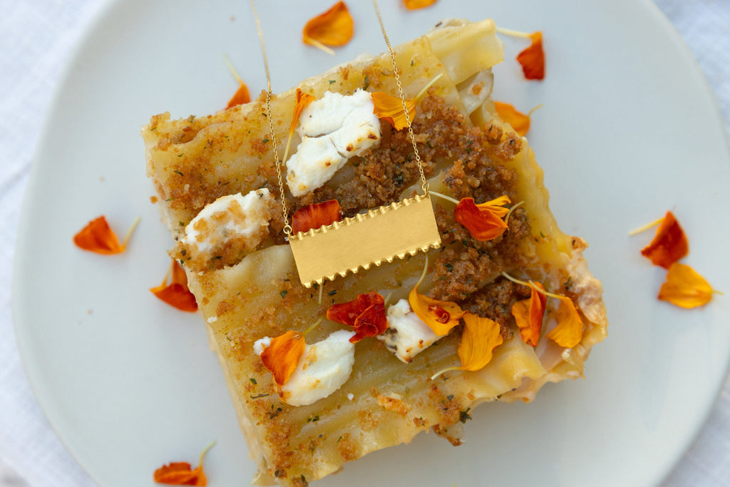 Lasagna Necklace
