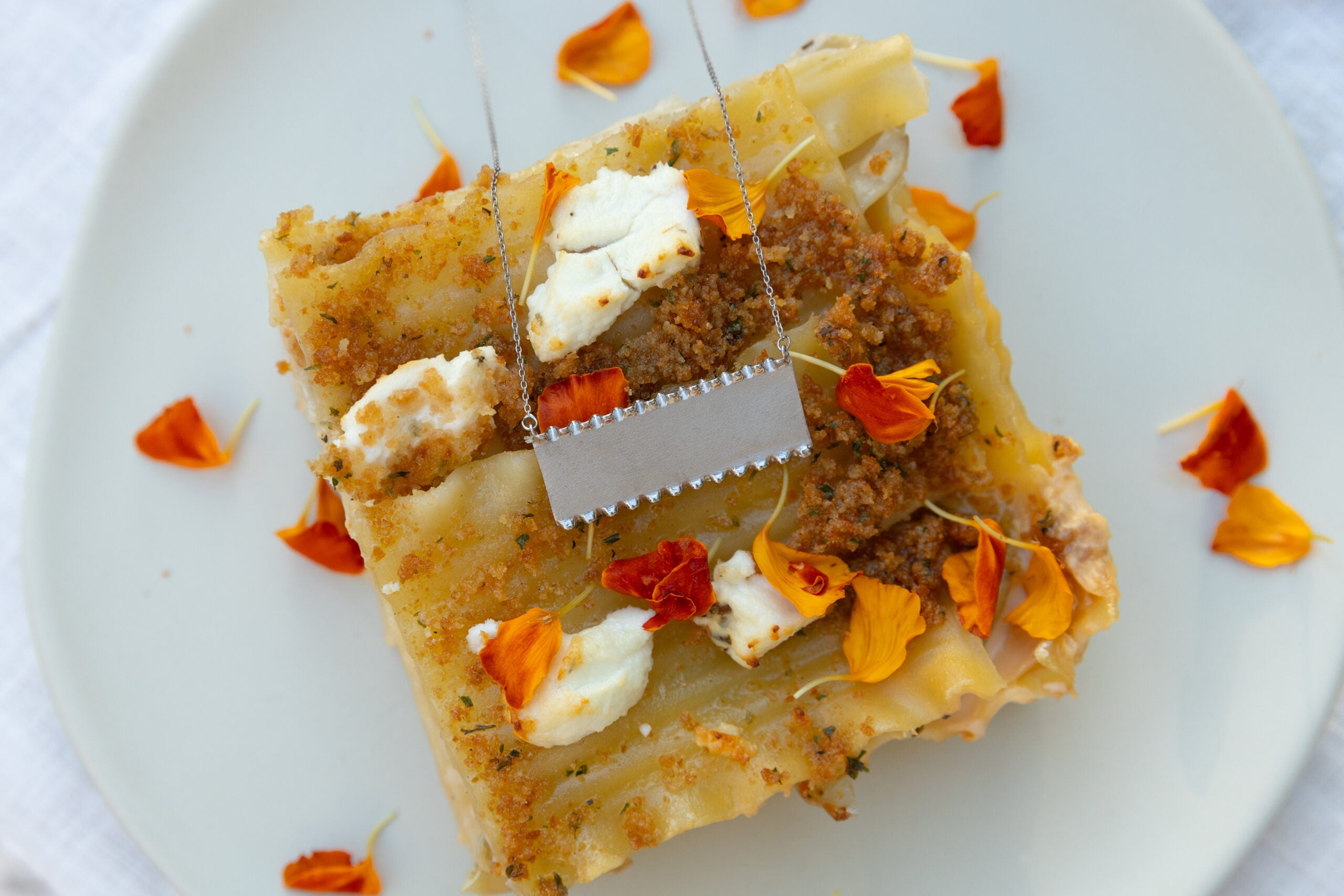 Lasagna Necklace