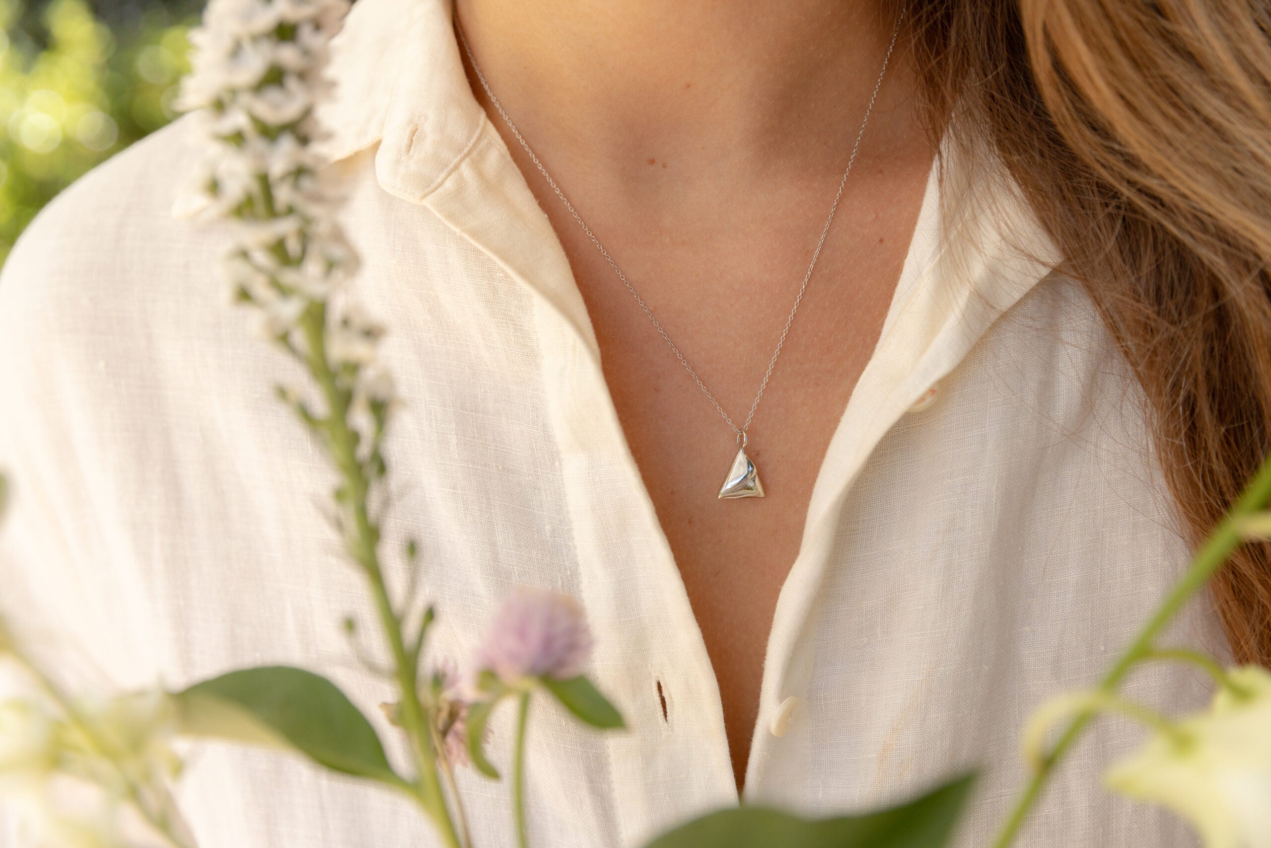 Samosa Necklace