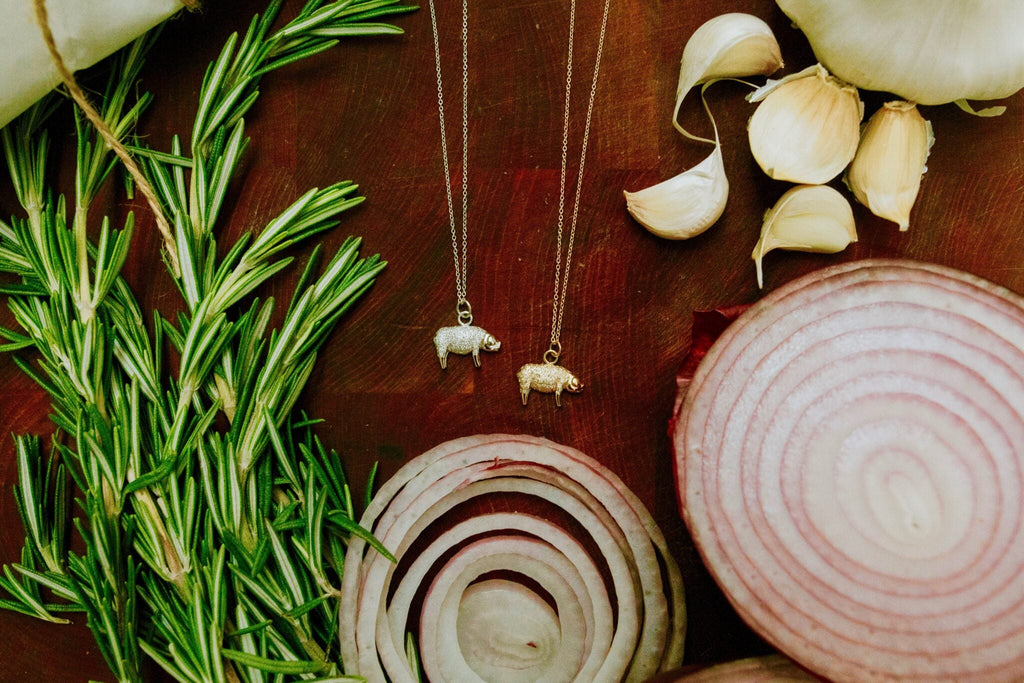 Pig Necklace
