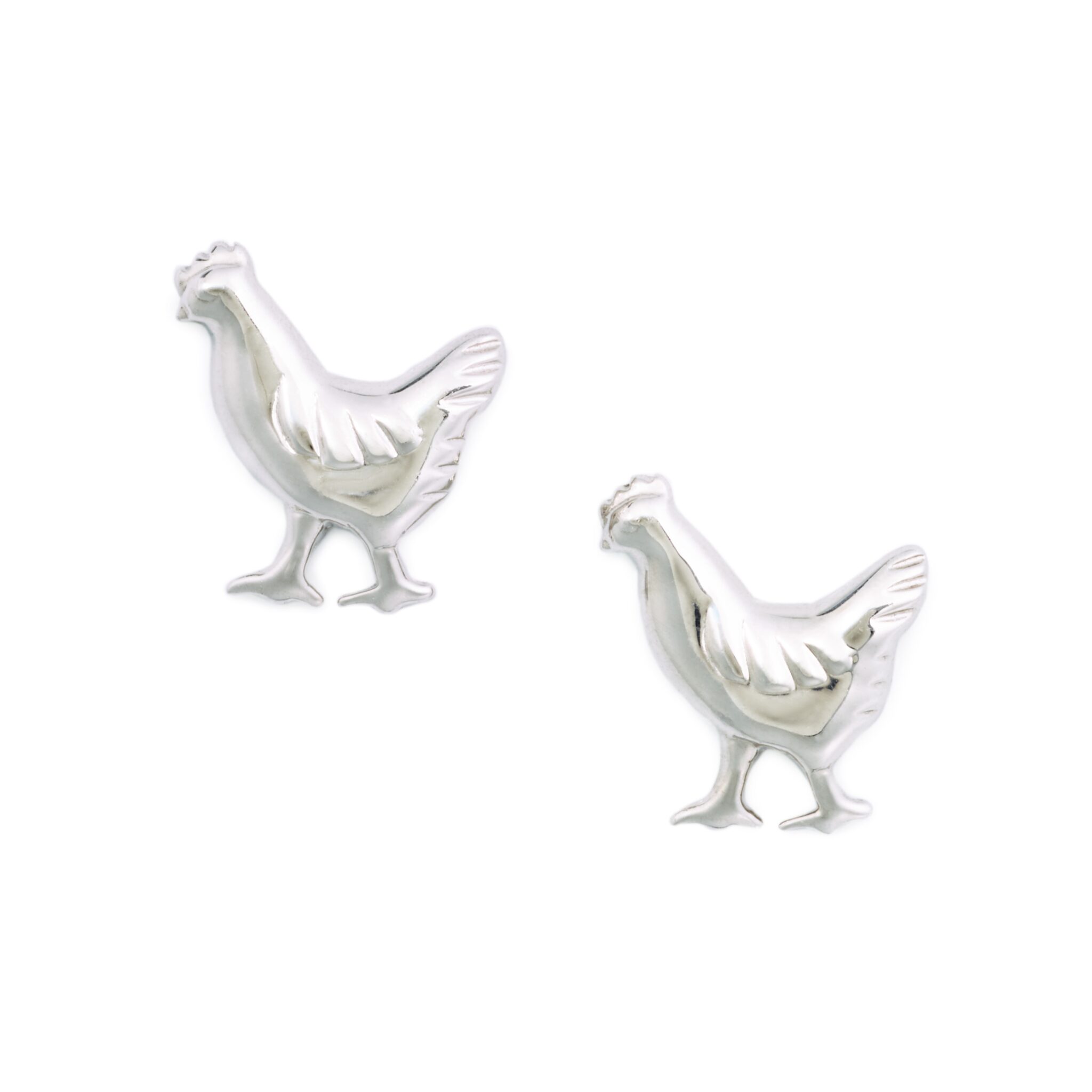 Chicken Earrings