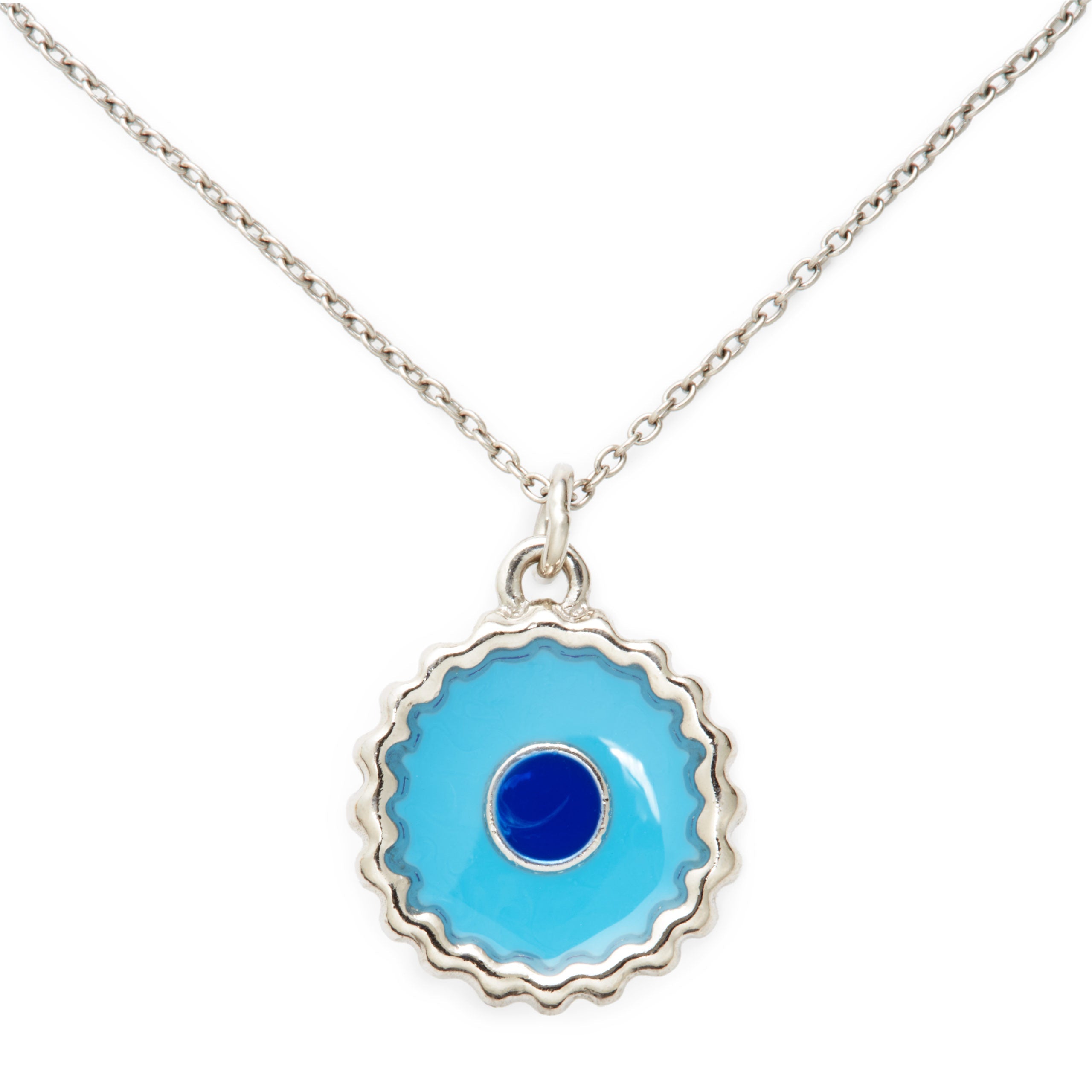 'Evil Eye' Pie Necklace