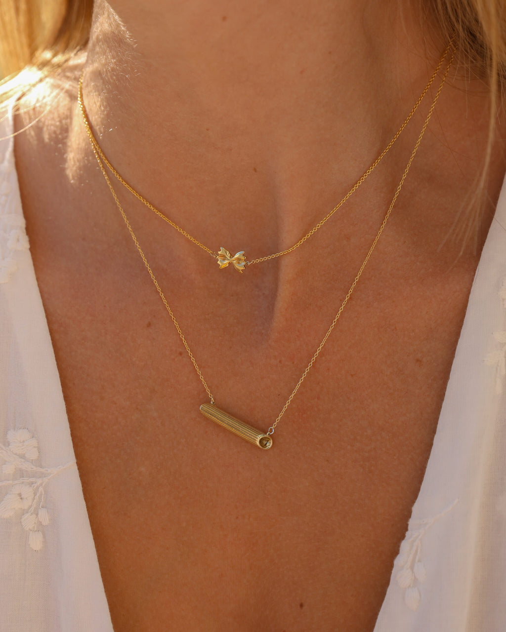 Penne Rigate Necklace