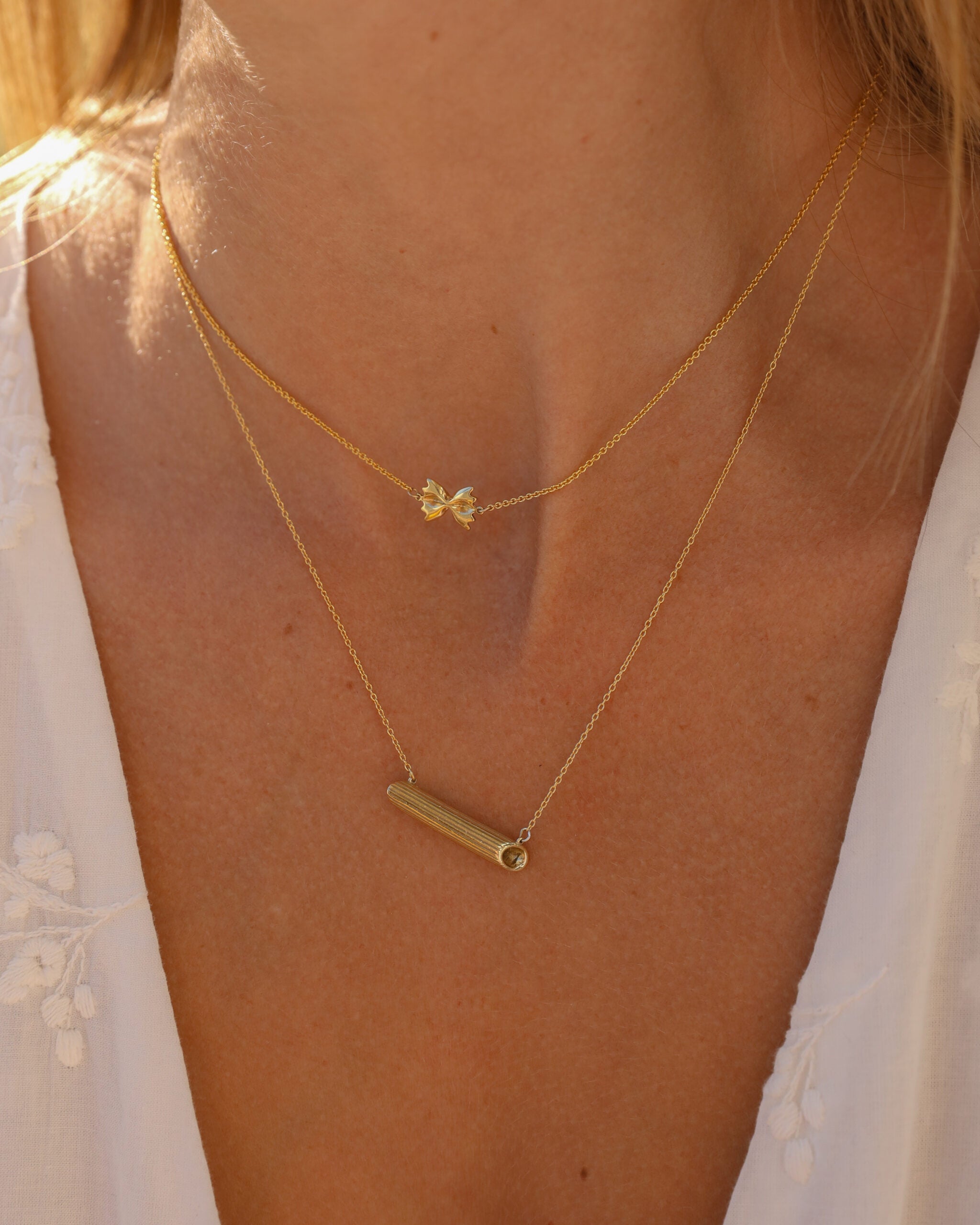 Penne Rigate Necklace