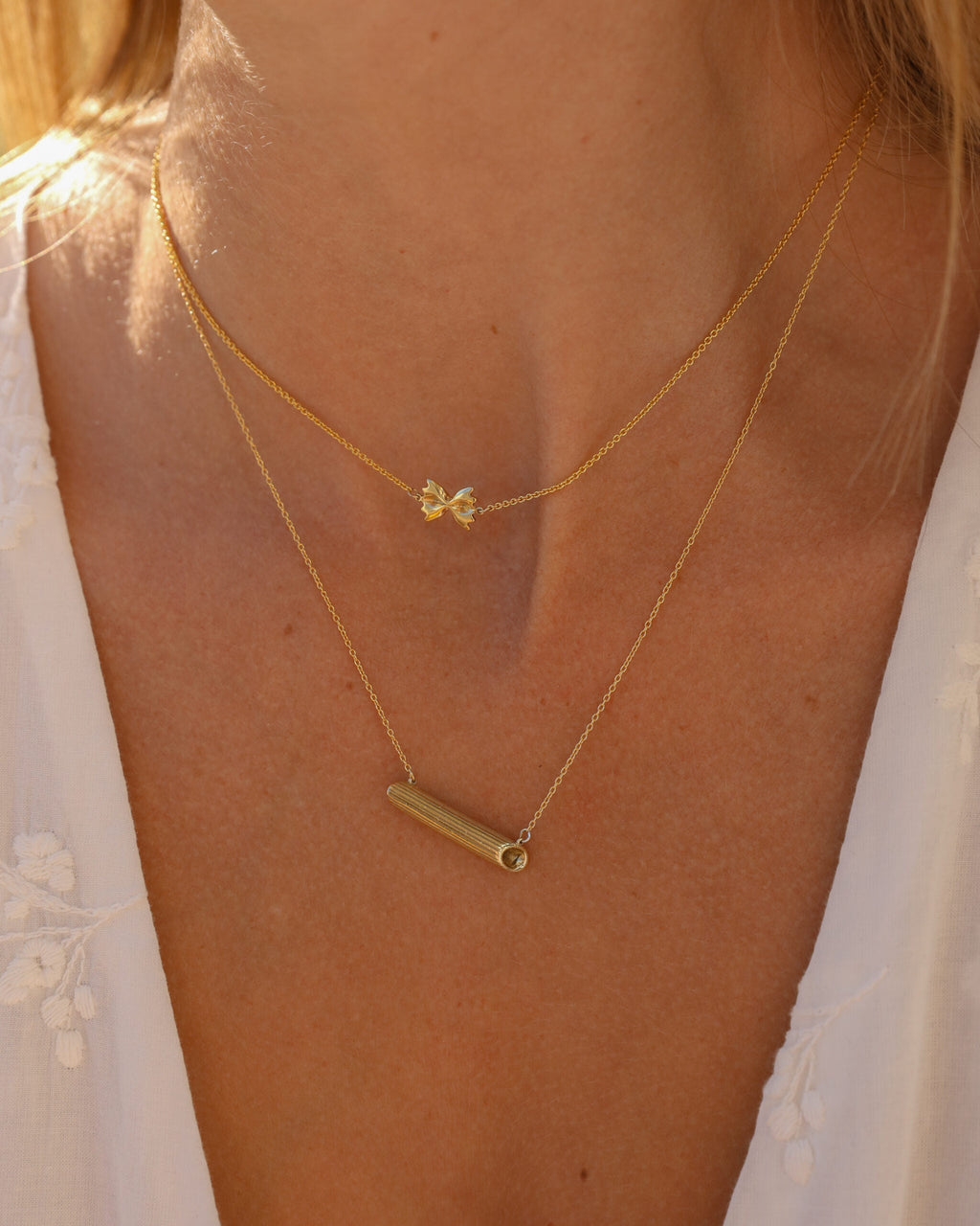 Mini Farfalle Necklace