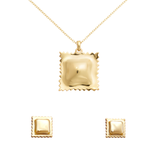 Ravioli Earrings