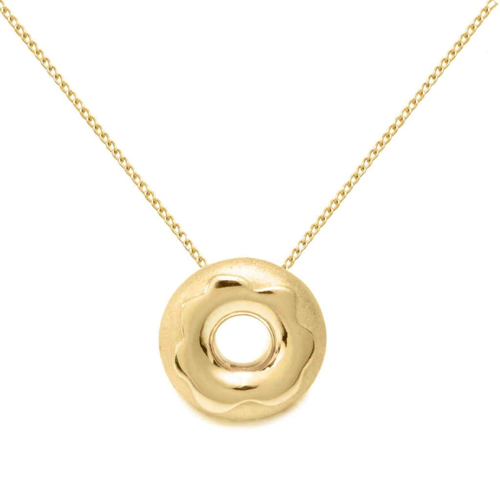 Glazed Doughnut Necklace