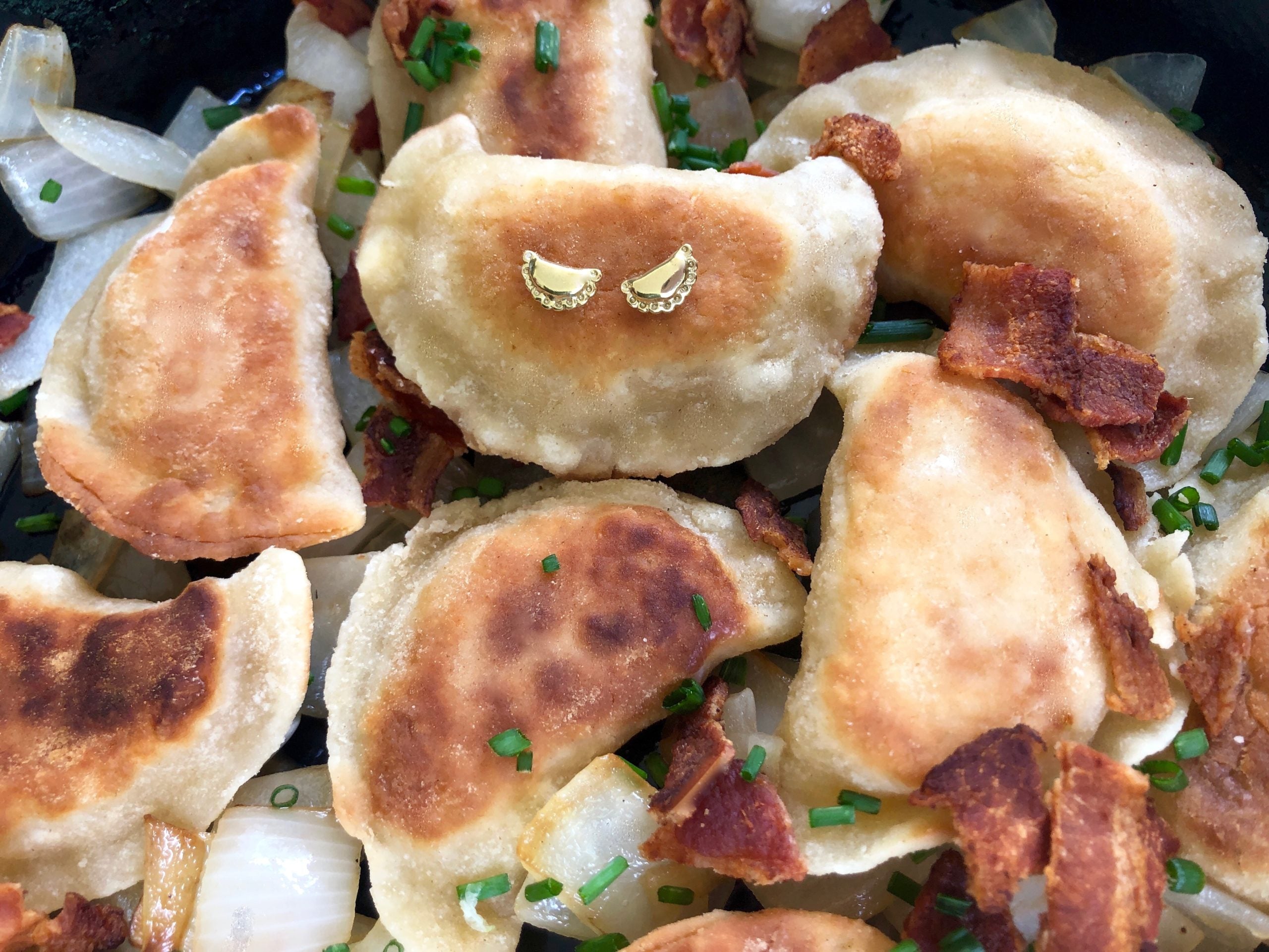 Pierogi Earrings