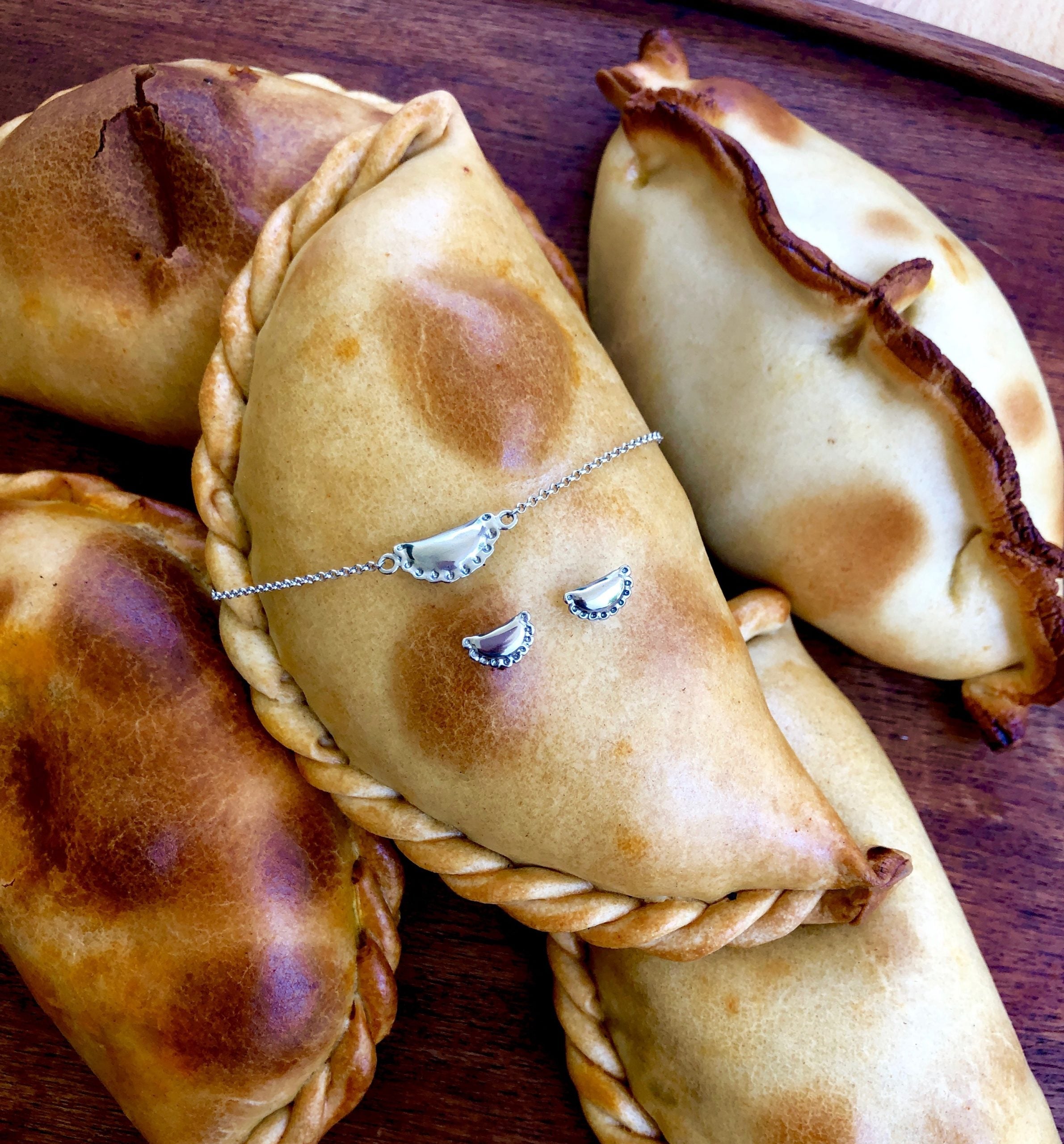 Empanada Earrings