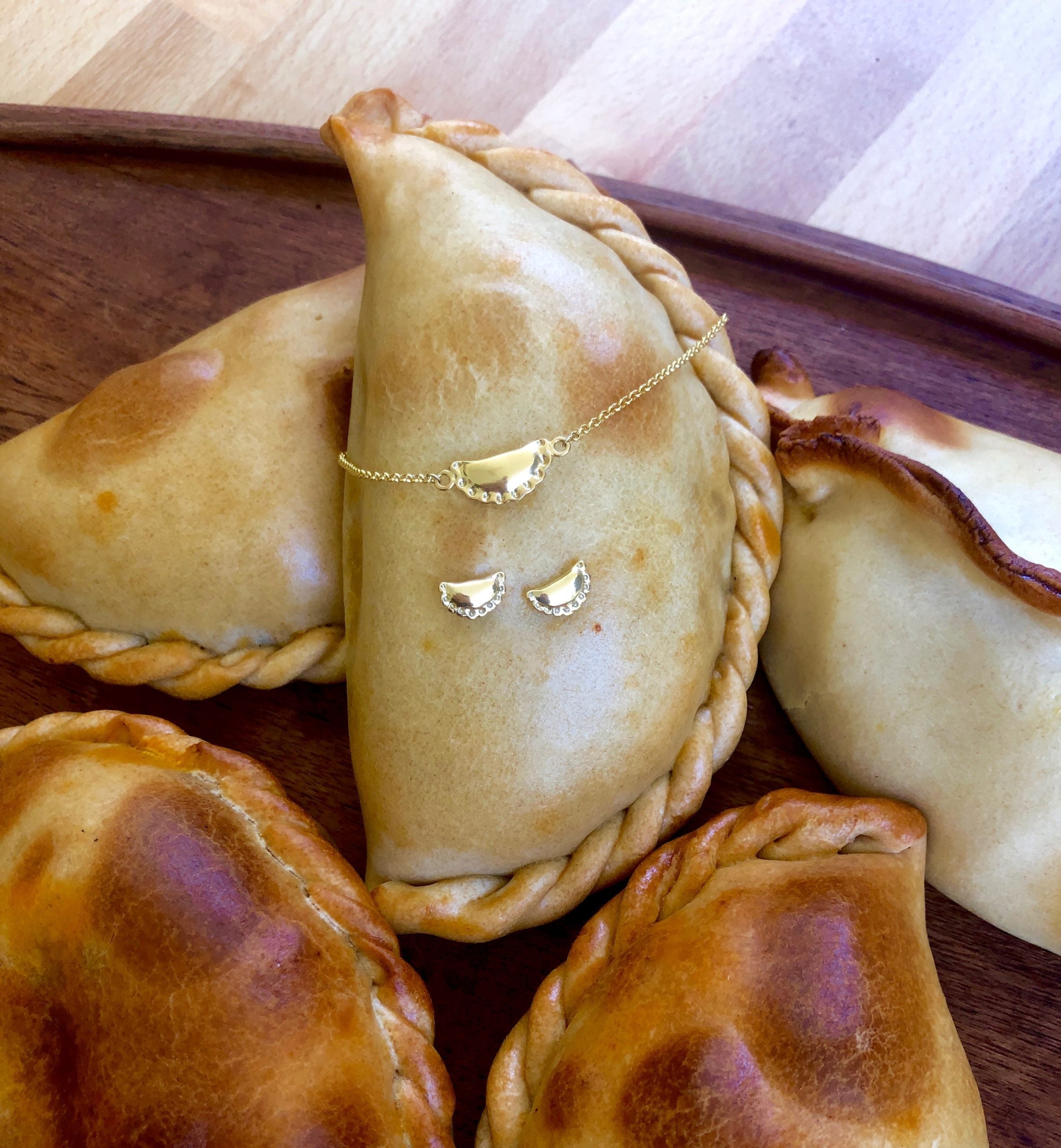 Empanada Earrings