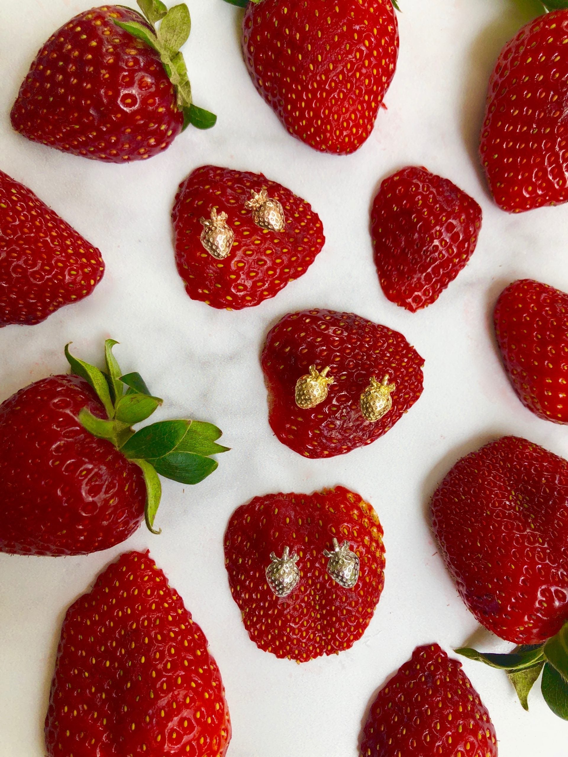 Strawberry Earrings