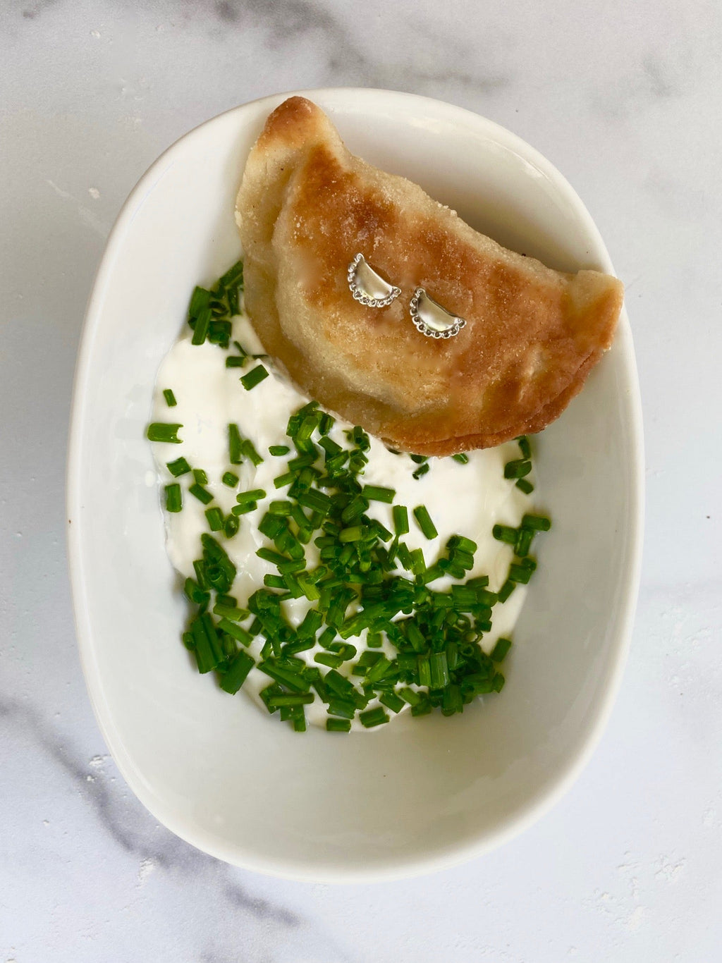 Pierogi Earrings