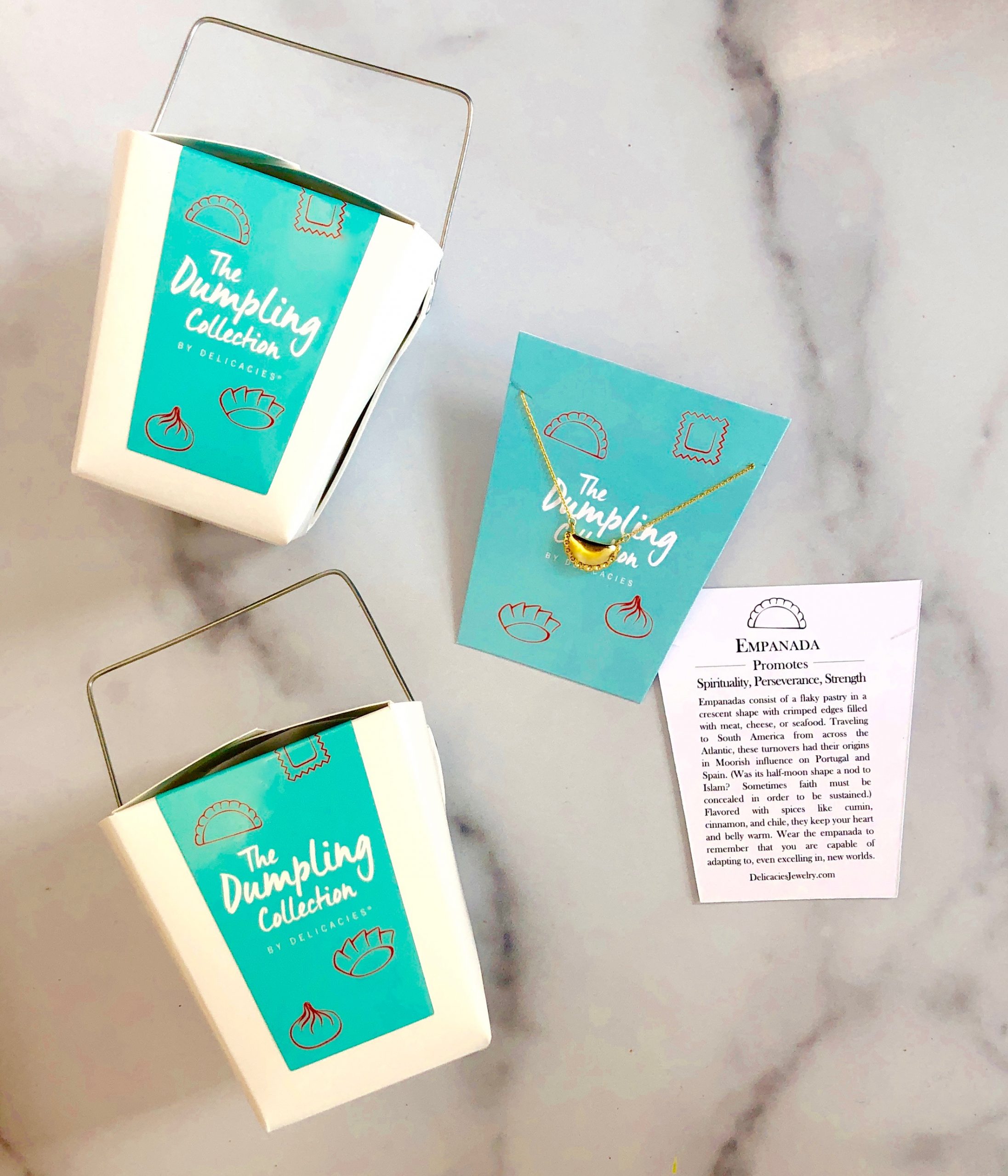 Empanada Necklace