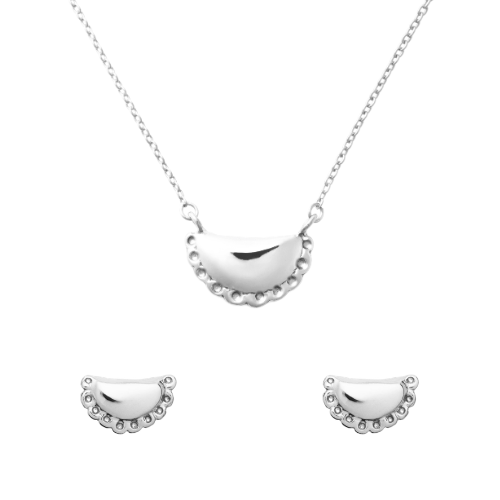 Pierogi Necklace & Earrings Bundle