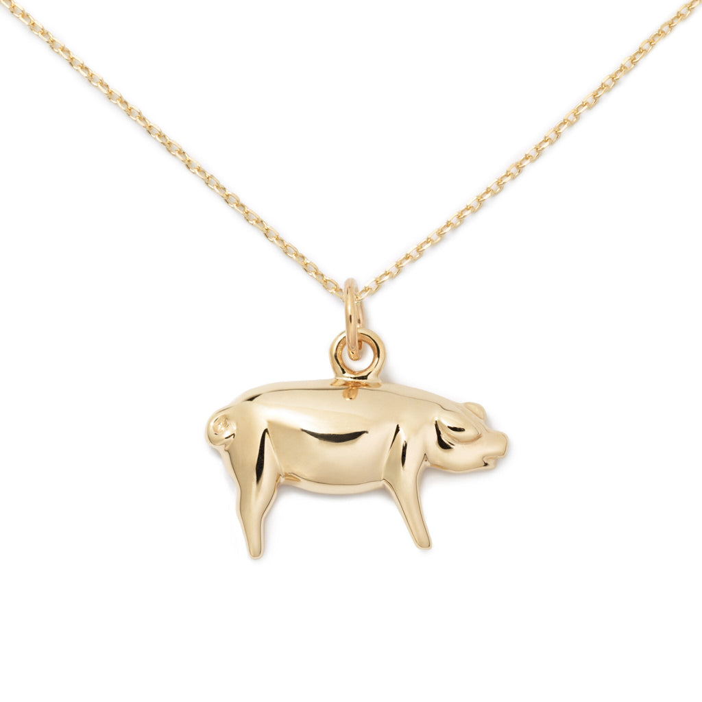 Pig Necklace