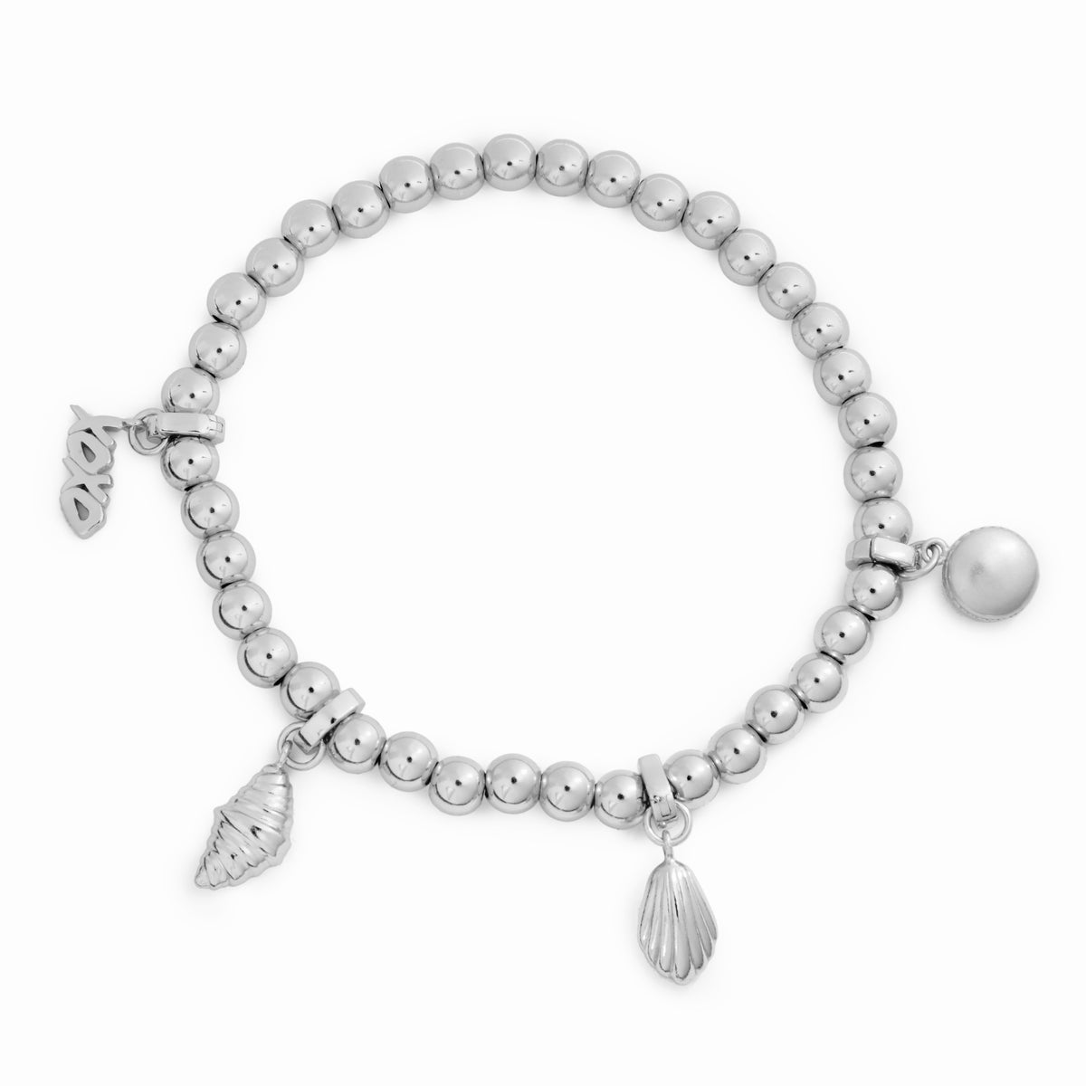 Dorie's French Pastry Charm Bracelet (bracelet + 4 charms)