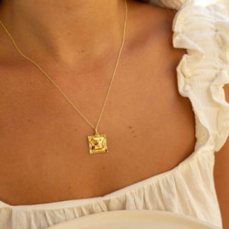 Ravioli Necklace