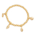Dorie's French Pastry Charm Bracelet (bracelet + 4 charms)