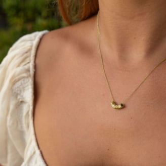 Elbow Macaroni Necklace