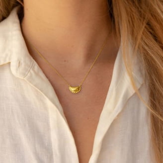 Pierogi Necklace