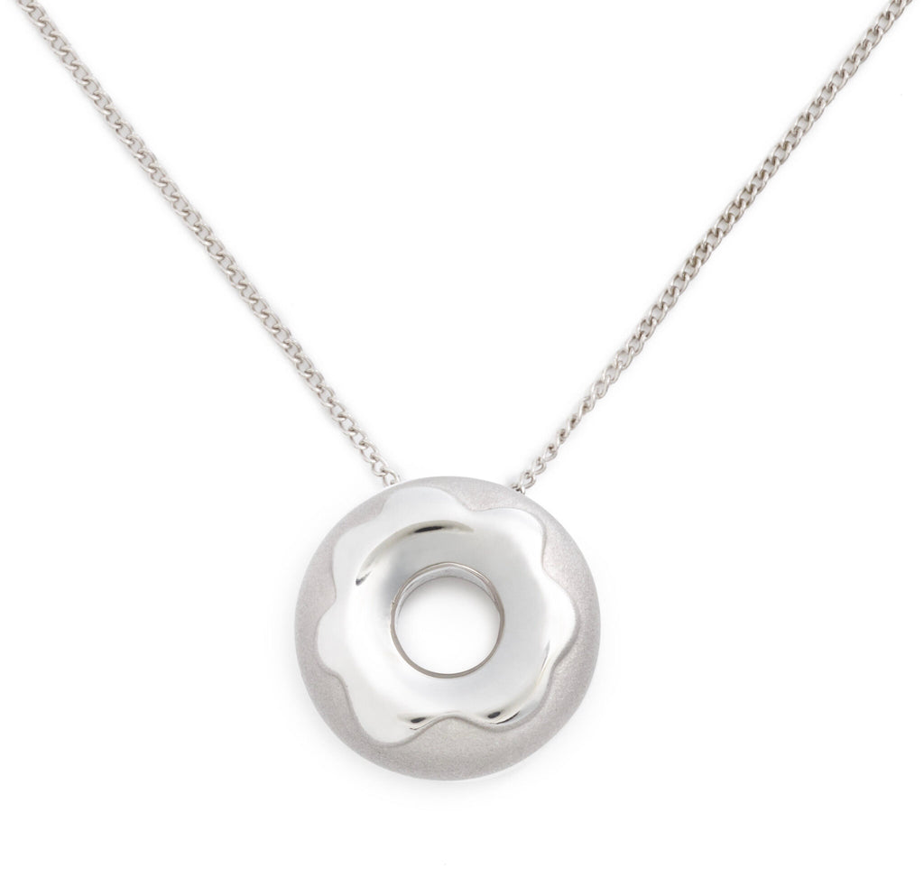 Glazed Doughnut Necklace